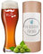 polar-effekt Leonardo Weizenbierglas - 0,5 Liter - Deutsche Herstellung - personalisiert Spülmaschinengeeignet - Motiv Mr. Right - Bierglas mit Wunschgravur