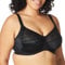 Elomi Women's Cate Underwire Full Cup Banded Bra Coverage,Black,42G