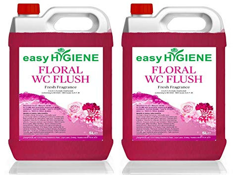 AIRSAN KIT 2 x 5L FLORAL FLUSH CHEMICAL TOILET fluid Cleaner Portaloo boat caravan wc