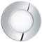 EGLO FUEVA 1 Einbauspot, Metallguss, Integriert, Weiß/chrom, 8.5 x 8.5 x 3 cm