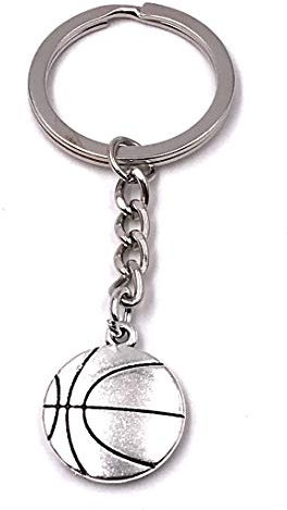 Onwomania - Jeu de Sport de Basket-Ball Porte-clés - Porte-Bonheur en métal idéal comme Cadeau, par Exemple pour Le Meilleur ami, Le Meilleur ami, Maman - pour Hommes, Femmes et Enfants