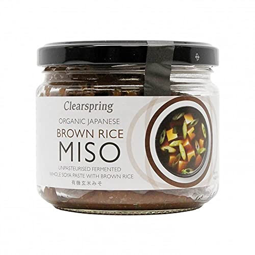 Clearspring Organic BIO Miso Paste aus Sojabohnen und fermentiertem Reis, unpasteurisiert 1x 300g