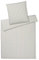 elegante Bettwäsche Linea Lido clay 1 Bettbezug 155 x 220 cm + 1 Kissenbezug 80 x 80 cm