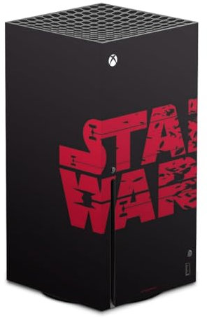 DeinDesign Skin kompatibel mit Microsoft Xbox Series X Folie Sticker Star Wars Logo Fanartikel