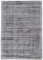 carpetfine Viskoseteppich AVA Hellgrau 60x110 cm | Moderner Teppich für Wohn- und Schlafzimmer