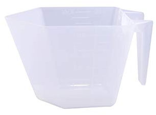 Plastic Measuring Scoop, (250 cc | 1 Cup | 8 Oz. | 250 mL) Long Handle Spoons for Powders and Granules, Coffee, Pet Food, Grains, Protein, Spices and Other Dry Goods, BPA Free (Pack of 1)