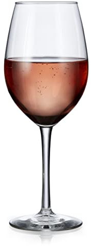 Libbey 7553 All Purpose Wine Glasses, 17-Ounce, Set of 6 Entertaining Essentials Allzweck-Weingläser, 6 Stück, Glas, durchsichtig