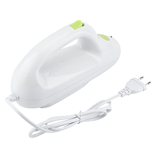 Couteau Electrique Viande, ABS Sécurité des matériaux du corps Coupe-viande automatique pour rôtir Lame amovible en acier inoxydable pour pain coupé Viande congelée Jambon et autres aliments Prise UE