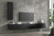 Wuun® Somero Lowboard Tv-Board Wohnwand (Schwarz-Matt/Schwarz-Matt, 240cm (2x120cm))