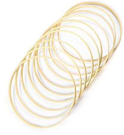 13 STK -Ring Aus Holz Holzrahmen Bastelring Aus Holz Selber Machen Runde Reifen Zum Basteln Kreis Der Kreise Für Gestickt Runder Lüfter Bambus