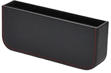 Autositz Lücke Aufbewahrungsbox, MoreChioce Universal PU Leder Autositz Gap Organizer Auto Spalt Aufbewahrungsbox Aufbewahrung Organizer für Brieftaschen Schlüsseln Karten Münzen