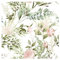 murando - Vlies Tapete Deko Panel Fototapete Blumen Blätter Wanddeko 10 m Tapetenrolle Mustertapete Wandtapete modern design Dekoration - Natur Botanik b-B-10087-j-a
