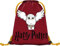 Baagl Turnbeutel Kindergarten, Sportbeutel für Jungen, Mädchen, Turnsackerl Kinder Sport Beutel Schuhbeutel Sportsack (Harry Potter - Hedwig)