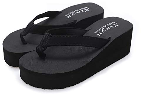 Dasongff Tong Sandale de Plage Semelle Souple Été Femme Élégant Papillon/Fleurs Claquette Semelle Epaisse Tongs Pantoufles Flip Flops Slippers Femmes Été Ado Filles Claquettes Strass