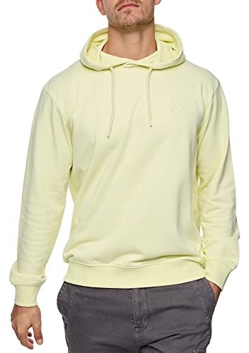 Indicode Herren Simpson Sweatshirt mit Kapuze | Hoodie Kapuzenpullover für Männer Young Wheat, S