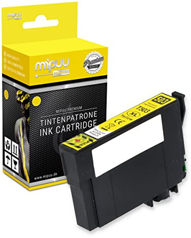 Mipuu Tinte kompatibel mit Epson 503XL 503 XL für Espon Expression Home XP-5200 XP-5205 Workforce WF-2960-DWF WF-2965 Chiliserie Druckerpatrone Gelb