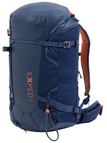 Exped W Couloir 40 Blau - Alpiner durchdachter Damen Winter Tourenrucksack, 40l, Größe 40l - Farbe Navy