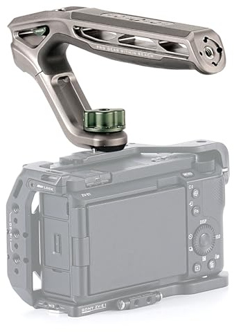 Tilta Xeno Oberer Griff 1/4-Zoll-20 mit Fixierstiften – Titangrau TA-XTH1-TG, TA-XTH1-TG TX