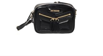 Love Moschino, BORSA A SPALLA Donna, Nero, Taglia unica