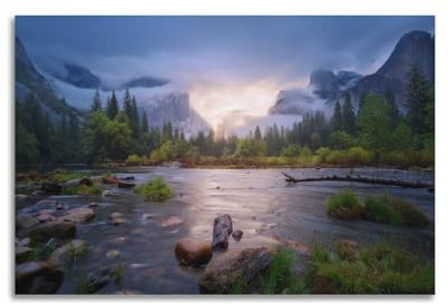 BINKAIYI Wandbild, Naturposter, Urwald, Naturlandschaft, Poster, dekorative Malerei, Leinwand, Wandposter und Kunstdruck, moderne Familienschlafzimmer-Dekoration, Poster, 20 x 30 cm