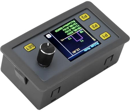 Cocoarm Modulo Generatore di Segnale Regolabile, PWM Sorgente di Impulso Sinusoidale 4-20mA 2-10V Segnale Senza Schermo di Visualizzazione Chiaro, Layout Conciso Pannello di