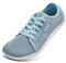 HOBIBEAR Uomo Donna Barefoot Scarpe Minimaliste Unisex Trail Running Scarpa da Camminata Leggere Antiscivolo (Grigio-Blu,EU 37)