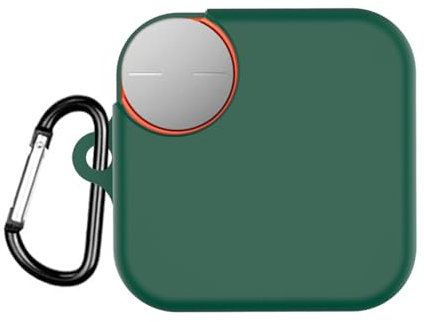 Silicone Cover Case for CMF Buds Pro 2, Protective Earbuds Sleeve with Carabiner Headphone Case All-Round Protection for CMF BY Nothing Buds Pro 2, Drop-proof and Dust-proof Accessories (Dark Green)