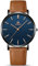 Uhren Herren Herren Uhr 30M wasserdichte Armbanduhr Analog Quarzuhr Mode Casual Designer Uhr für Männer Lederband