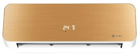 SaryEdge Wall-mounted Fan Heater 3000w with Remote Control Timing Portable Air Conditioner Waterproof Bathroom Electric Heater(