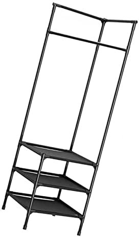 POPETPOP Garderobenständer Aus Metall Zum Trocknen Von Kleidung Für Schals Und Handtaschen Stabiler Kleiderständer Zur Präsentation Im Schlafzimmer Und Wohnzimmer