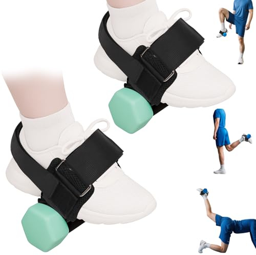 lasuroa 1stk Kurzhantel-Fußhalterung, Tibialis-Trainer Verstellbare Knöchelgewichte für Beintraining Hüftbeuger Oberschenkelrückseite und Schienbeinkantensyndrom-Rehabilitation Heimfitnessgerät