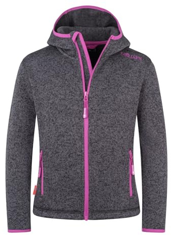 Trollkids Girls Jondalen Jacket XT 164, Graphite/Fresh Berry