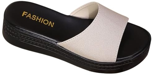 Sandalias Ortopedicas Chanclas de Piscina Sandalias de Cuña Con Para Mujer Cómodas Ligeras Y Casuales Para Verano Sin Cordones Planas Negras Mujer Chanclas Doradas