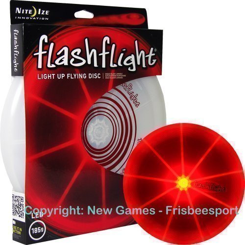 Nite Ize Flashflight LED-Frisbee 185g - rot