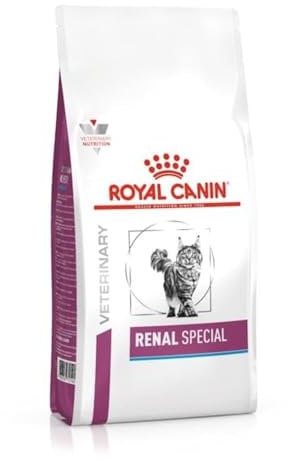 Royal Canin Veterinary Renal Special Feline | 4 kg | Aliment diététique complet pour Chats adultes | Peut contribuer à soutenir les Fonctions rénales