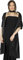 BlackButterfly Satén Chal Mantón Pañuelo De Cachemir Boda Dama De Honor (Negro, Talla única)