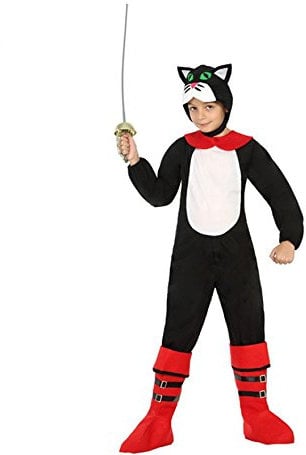 Atosa 22116 Gatto con gli stivali Boy costume, età 4-5