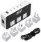 Key Power 230-Watt Step Down 220V to 110V Voltage Converter & International Travel Adapter/Power Converter with USB-C Port 18W - [Use for USA Appliance Overseas in Europe, AU, UK, Ireland, etc.]