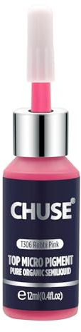 CHUSE Pigmentos para labios PMU de 0,4 oz/12 ml (T306 Bobbi Pink)