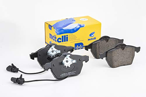metelligroup 22-0314-0 Brake Pads, Made in Italy, Spare Parts for Cars, ECE R90 Certified, Copper Free