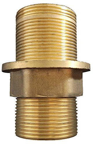 LOVIVER Einloch Deckmontage Kalt Armaturen Nippel Kontermutter 6/12/15/20cm, 6cm