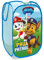 SUPERDIVER - Faltbarer Paw Patrol-Korb - Offizielle Nickelodeon-Lizenz - Ideal zur Aufbewahrung von Spielzeug und Kleidung - 36x36x58 cm - Leicht und kompakt - Perfekt für Kinder.