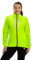 Time To Run Veste de Course a Pied pour Femme avec Poches - Légère Coupe-Vent Respirant - Idéal pour l'exercice et Le Jogging - de L Vert Citron