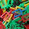 Perffixe - Assortiment de 1000 cales fourchettes synthétiques 1,2,3,4,5 mm - 30x40 mm - Plastique - Multicolore