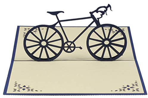 Favour Pop Up® - 3D Grusskarte - schönes Rennrad. Die perfekte Glückwunschkarte zum Geburtstag, auch für Gutschein oder Geldgeschenk. 13x18cm ALTFX050