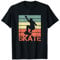 Jungen Skateboarding Vintage Skateboard T-Shirt