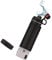 Stash Can Wasserflasche Stash Bottle Diversion Safe Storage Bottle Durable Hide Key Secret Safe 400 ml (Frosted Black)