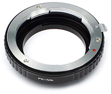 Aluminium-Kameraobjektiv-Ring-Adapter, Makro-Objektiv-Ring-Adapter für Pentax K PK Objektiv für Nikon D800 D5200 D7100