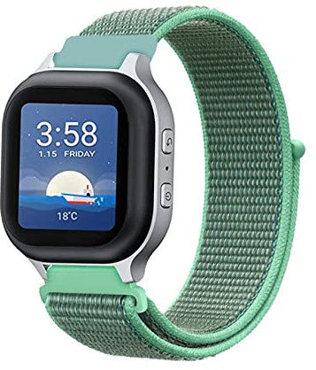 AireWiki Nylon Armband Kompatibel mit XPLORA X5 / XGO2/XGO3 Stoff Sport Armbänder für Damen Herren Ersatz für XPLORA X5 / XGO2/XGO3 (A)