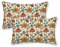 BETGINY Boho-Kissenbezüge, 30,5 x 50,8 cm, Gelb, Orange, lustig, niedliche Pilze, Retro, dekorative Outdoor-Kissenbezüge, 70er-Jahre, Vintage-Blumenmuster, Leinen, Bauernhaus für Couch, Sofa, Sommer,